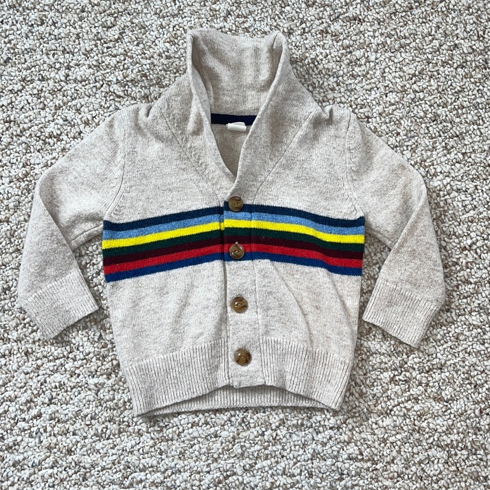 GAP KIDS BUTTON DOWN CARDIGAN SWEATER